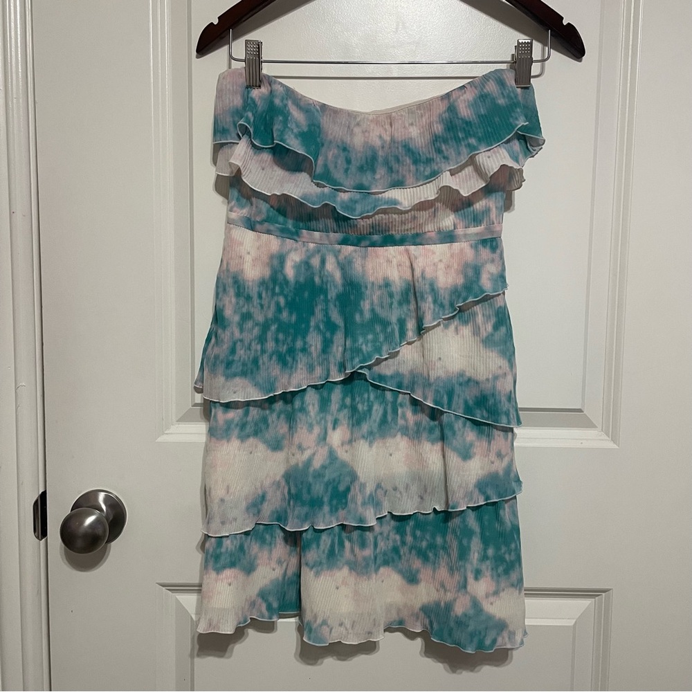 Pins and needles urban outfitters strapless dress.